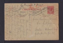 1934 - 90 C. Ganzsache (P 14) Ab Monte Carlo Nach Berlin - Covers & Documents