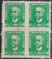 1960 Brasilien * Mi:BR 870xII, Sn:BR 799, Yt:BR 677A, Rui Barbosa, Portraits - Famous People In Brazil History, - Nuevos