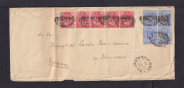 5x 1 P. Und 2 1/2 P. 4er-Block Auf Brief Nach Deutschland - Estado Libre De Orange (1868-1909)