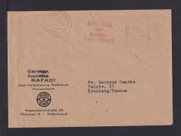 1946 - Freistempel München "Rafadi.. Der Deutsche Fahrradschutz" - Brief - Wielrennen