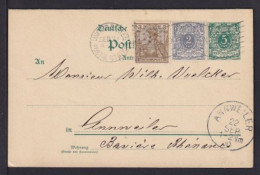 1900, 21.04. - Fahnenstempel "United States Postal Station" - Olympischen Spielen In Paris Fussball-Turnier - Summer 1900: Paris