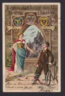 5 Pf. Privat Ganzsache "Radfahrerkongreß Nürnberg" - Gebraucht 1904 Ab Nürnberg - Radsport