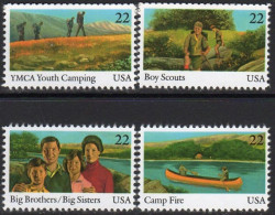 EEUU JUVENTUD 1985 Yv 1605/8 MNH - Ungebraucht