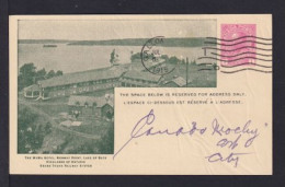 1915 - 1 C. Vordruck Ganzsache "The Wawa Hotel" - Gebraucht - Storia Postale