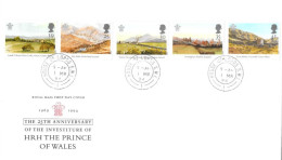 1994 Paintings Unaddressed FDC Tt - 1991-2000 Em. Décimales