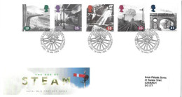 1994 Steam Railways Unaddressed FDC Tt - 1991-2000 Decimal Issues