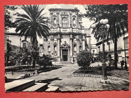 Cartolina - Lecce - Piazza Vittorio Emanuele II E Chiesa Di S. Chiara - 1957 - Lecce