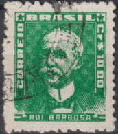1960 Brasilien ° Mi:BR 870xII, Sn:BR 799, Yt:BR 677A, Rui Barbosa, Portraits - Famous People In Brazil History, - Usados