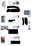 PAP - Lot De 15 Enveloppes Avec Repiquage - Collezioni & Lotti: PAP & Biglietti