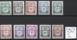 OCEANIE TAXE 18 à 27 * Côte 18.50 € - Timbres-taxe