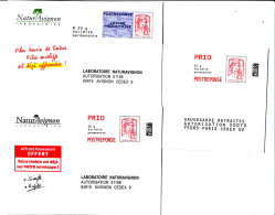 Lot De 11 PAP Neufs Marianne De Ciappa Lettre 20gr PRIO POSTREPONSE - Listos Para Enviar: Respuesta /Ciappa-Kavena