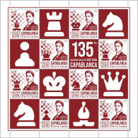 Sierra Leone 2023 135th Anniversary Of José Raúl Capablanca. (549) OFFICIAL ISSUE - Chess