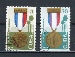 CUBA -  DÉCORATION  N°Yt 2017+PA 259 Obl. - Used Stamps