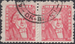 1959 Brasilien ° Mi:BR 871xII, Sn:BR 800, Yt:BR 678,José Bonifácio Andrada E Silva, Portraits - Famous People In Brazil - Gebraucht