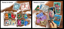 Sierra Leone 2023 Stamps On Stamps Olympic Games. (551) OFFICIAL ISSUE - Other & Unclassified