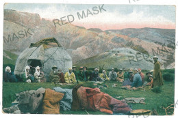 KYR 2 - 11563 KYRGYSZEN, Ethnics - Old Postcard, CENSOR - Used - 1917 - Kirgizië