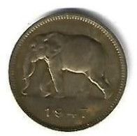 Belguim Congo 2 Francs 1947 Km 28 Xf - 1945-1951: Régence