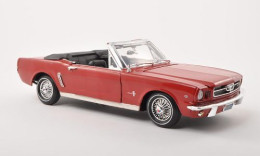 Ford Mustang Convertible - 1964 - Red - Motormax (1:18) - Otros & Sin Clasificación