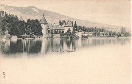 [-5%] SUISSE - Rolle - Le Château - Vue Générale Et Au Loin Du Château - Carte Postale Ancienne - Rolle