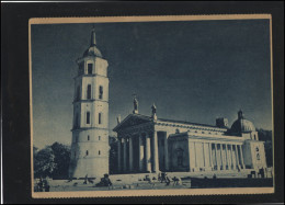 Post Card Lithuania VNO Pc 169 VILNIUS Cathedral Square - Lituanie