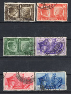 1941 REGNO SET USATO 452/457, Fratellanza D'armi Italo-tedesca - Usati