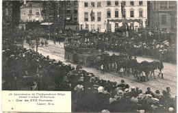 CPA Carte Postale Belgique Bruxelles 75me Anniversaire De L'indépendance  Char Des XVII Provinces  VM78058 - Fiestas, Celebraciones