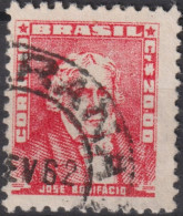 1959 Brasilien ° Mi:BR 871xII, Sn:BR 800, Yt:BR 678,José Bonifácio Andrada E Silva, Portraits - Famous People In Brazil - Usados