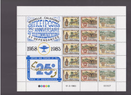 Nouvelle Calédonie. BF No 5 25eme Anniversaire Office Des Postes Et Des Télécommunications - Unused Stamps