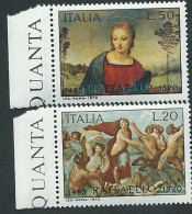 Italia, Italy, Italien 1970; Raffaello : “Madonna Del Cardellino” + “Trionfo Di Galatea”. Serie Completa - Madonna