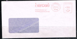TEX-L28 - ALLEMAGNE EMA Sur Lettre De Constance HEROSE Impression Sur Textile 1988 - Maschinenstempel (EMA)