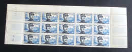 ALGERIE - 1956 - N°YT. 336 - Franchet D'Esperey - Bloc De 15 Bord De Feuille - Neuf Luxe ** / MNH - Neufs