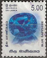 SRI LANKA 2003 National Gem Stone Of Sri Lanka (Blue Sapphire) - 5r Blue Sapphire FU - Sri Lanka (Ceylon) (1948-...)