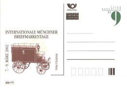 CDV A 76 Czech Republic München Stamp Exhibition 2002 Coach - Postcards