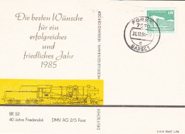 Germany DDR 1984 Deutscher Modelleisenbahn Verband Der DDR  31-12-1984 - Treinen