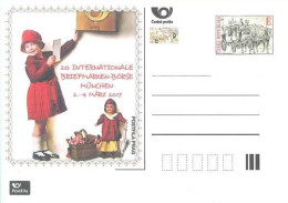 CDV A 218 Czech Republic München Stamp Fair 2017 Doll - Postcards