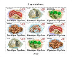 Togo 2023 Minerals. (249f29) OFFICIAL ISSUE - Minerals