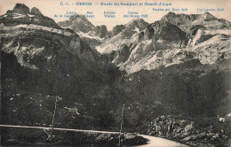 FRANCE - Urdos - Route Du Somport Et Massif D'Aspe - Carte Postale Ancienne - Autres & Non Classés