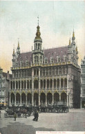 BELGIQUE - Bruxelles - Maison Du Roi - Voitures - Colorisé - Carte Postale Ancienne - Monuments, édifices