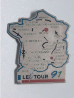 Pin's Le Tour 91 - Cyclisme