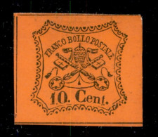 Antichi Stati Italiani - Stato Pontificio - 1867 - 10 Cent (17) - Nuovo Senza Gomma - Otros & Sin Clasificación