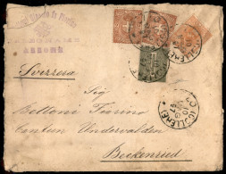 Regno - Umberto I - Tricolore Mista Torino/Umberto - 1 Cent (14) A Validità Scaduta + 20 Cent Umberto (61) + Due 2 Cent  - Autres & Non Classés