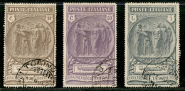 Regno - Vittorio Emanuele III - 1923 - Camicie Nere (147/149) - Serie Completa Usata - Biondi - Other & Unclassified