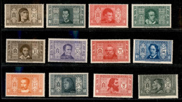 Regno - Vittorio Emanuele III - 1932 - Dante Alighieri (303/314+26/31 Aerea) - Emissione Completa - Gomma Integra - Other & Unclassified