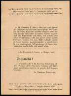 Regno - Posta Aerea - 1927 (maggio/ottobre) - L'Ala Di De Pinedo/Onoranze A Volta - Como Villa Olmo - Volantino - Otros & Sin Clasificación