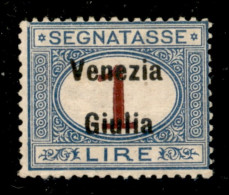 Occupazioni I Guerra Mondiale - Venezia Giulia - 1918 - 1 Lira (7) - Gomma Originale (700) - Altri & Non Classificati