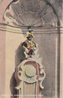 BELGIQUE - Bruxelles - Manneken Pis En Grande Tenue - Colorisé - Carte Postale Ancienne - Monumenten, Gebouwen