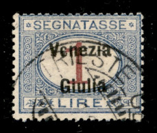 Occupazioni I Guerra Mondiale - Venezia Giulia - 1918 - 1 Lira (7) Usato (1.200) - Andere & Zonder Classificatie