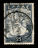 Occupazioni II Guerra Mondiale - Cefalonia E Itaca - Argostoli - 1941 - 25 Dracme (55) Usato - Otros & Sin Clasificación