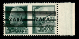 Occupazioni Straniere Di Territori Italiani - Occupazione Tedesca - Zara - 1943 - 25 Cent Esercito (28 III+II) - Seconda - Altri & Non Classificati