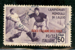 Colonie - Egeo - Emissioni Generali - 1934 - Specimen - 50 Cent Calcio (77) - Senza Gomma - Altri & Non Classificati